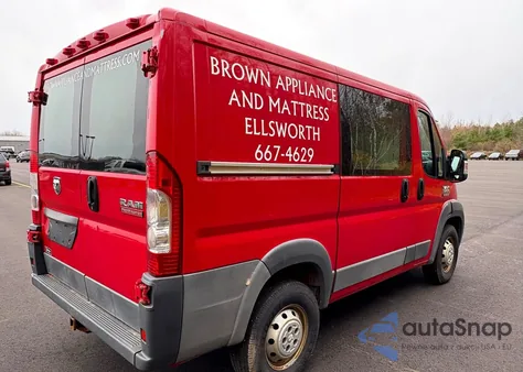 2014 Dodge Promaster из США, поврежденный, VIN 36TRVNG0EE127861